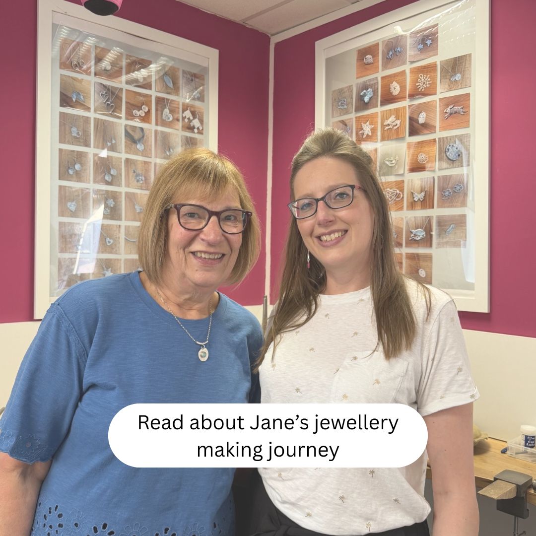Hampshire School of Jewellery Blog - Jane's Story (1080 x 1080 px) Spinning ring making at Hampshire School of Jewellery